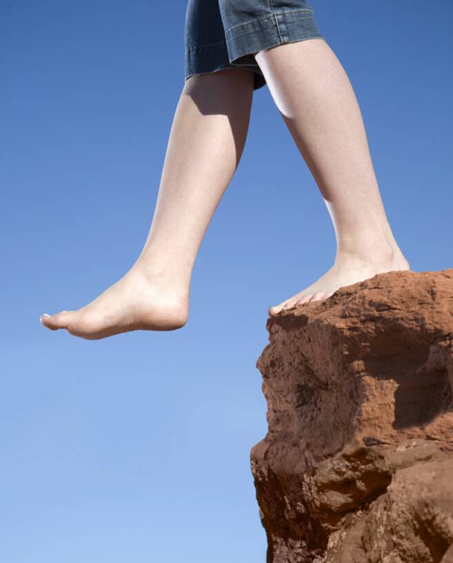 In order to flat fee a project, you have to be willing to step off the cliff with your client.