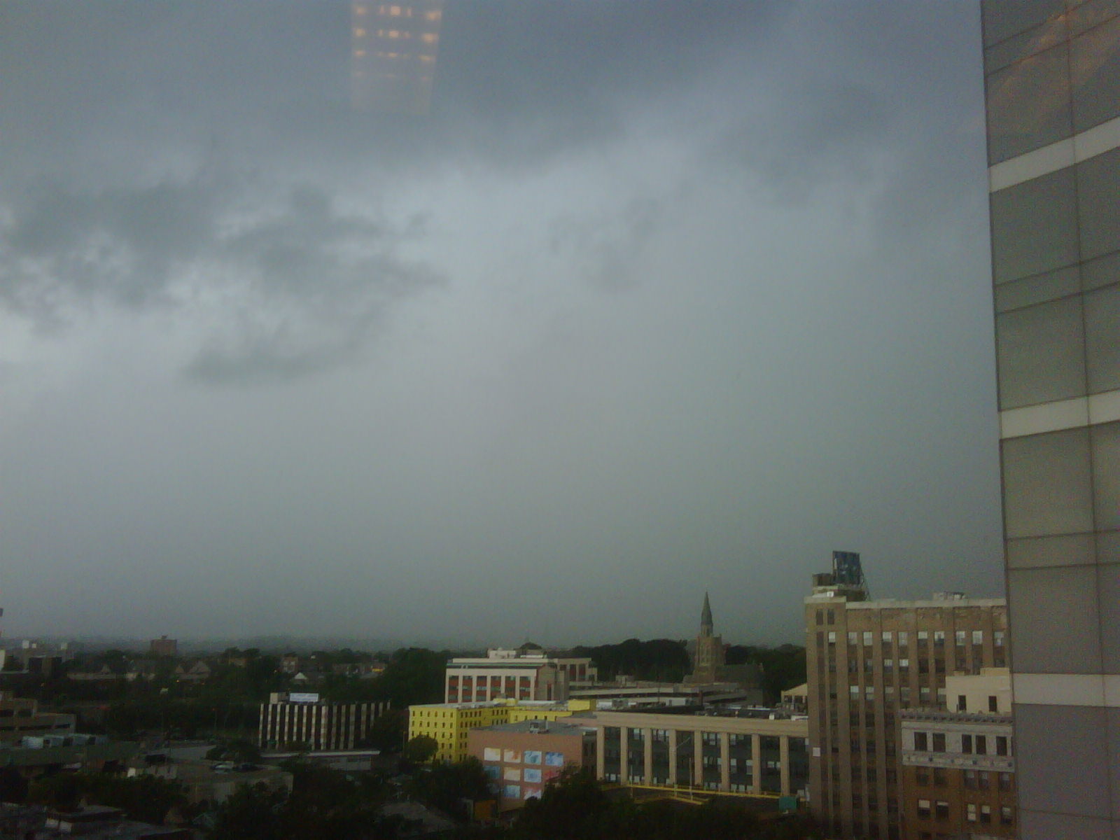 Before the storm hit