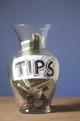 Tip jar