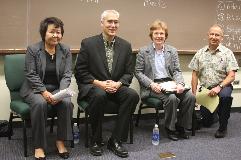 University of Hawaii Law School Panel on Professional Responsibility