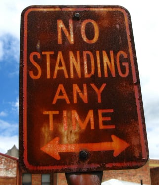 No Standing