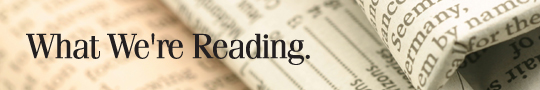 What We're Reading