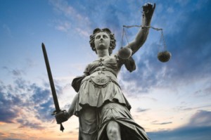 Justice statue 