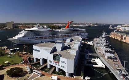 Norfolk Virginia Port - Carnival Cruise