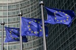 EU flags