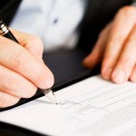 Completing form