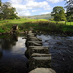 Rock Path over Stream
