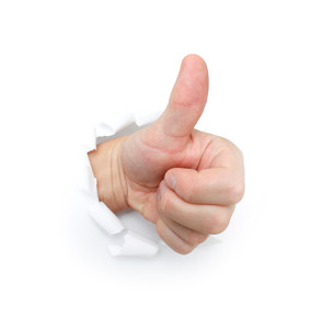 Thumbs up