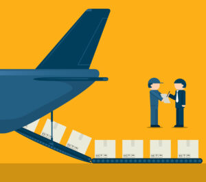 (Illustration) Shipping Airplane