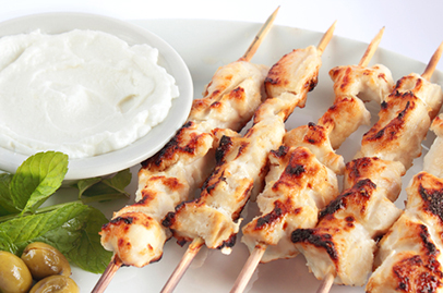 http://www.dreamstime.com/stock-photography-shish-taouk-chicken-shish-kebab-white-platter-image27177052