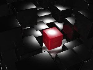 BlackandRedcube