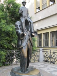 kafka statue