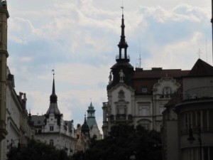 rooftops and spires