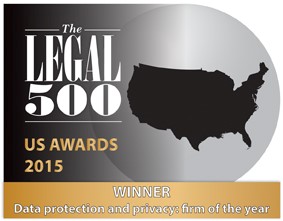 Legal 500 US Awards 2015 - Winner - Data protection & privacy