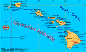 hawaii map
