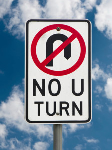 No U Turn