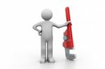 plumber w-wrench