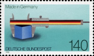 Made in Germany Stamp
