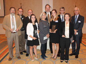 The 2015 Stephen Philbin Award winners. (Photo by the Dallas Bar Association.)