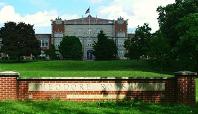 Roosevelt High School in Des Moines Iowa