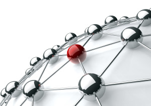 networking and internet concept