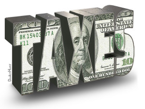 Taxes w Ben Franklin image