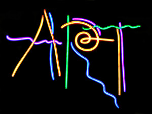ART neon sign bigstockphoto_Art_312547