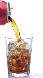 soda pouring