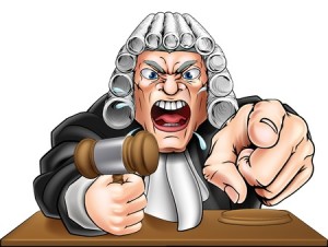 Angry Judge