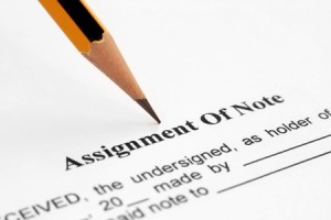 Assignment of Note