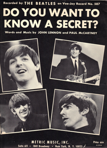 Do_You_Want_to_Know_a_Secret_sheet_music