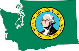Washington Flag-Map