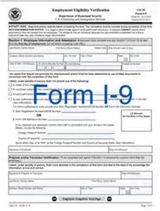 I-9 form