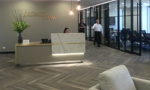 Seyfarth Shaw's Sydney reception.