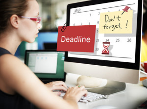 57530400 - deadline note calendar planner concept