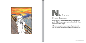 n is for no