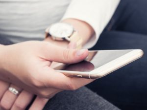 White phone