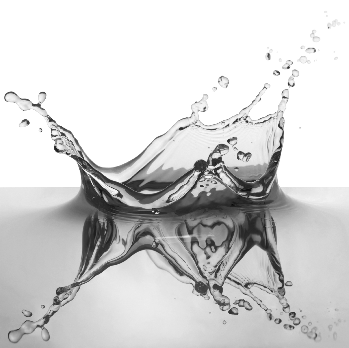 Water splash.