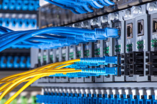 Fiber Optic cables and UTP Network cables