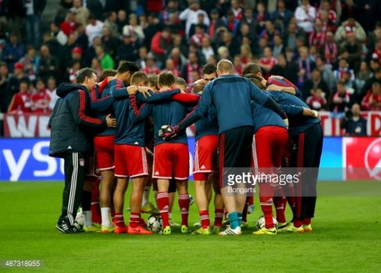 soccer huddle