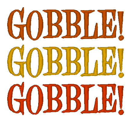 gobble