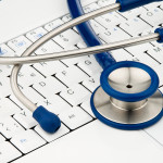 Stethoscope on Computer Keyboard