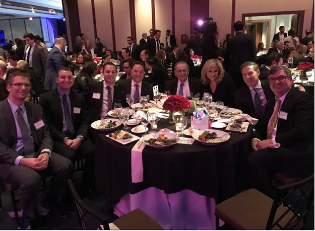 Greenberg Traurig Team from Right to left Firm CEO Brian Duffy, Global Real Estate Practice Chair Robert Ivanhoe, Immigration Shareholder Kate Kalmykov, Bankruptcy Tax Group Chair Kenneth Zuckerbrot, Firm Vice-Chairman Richard Edlin, Tel Aviv Operating Shareholder Joey Shabot, Joshua Nulman, and Tel Aviv Real Estate Shareholder Lawrence Sternthal.
