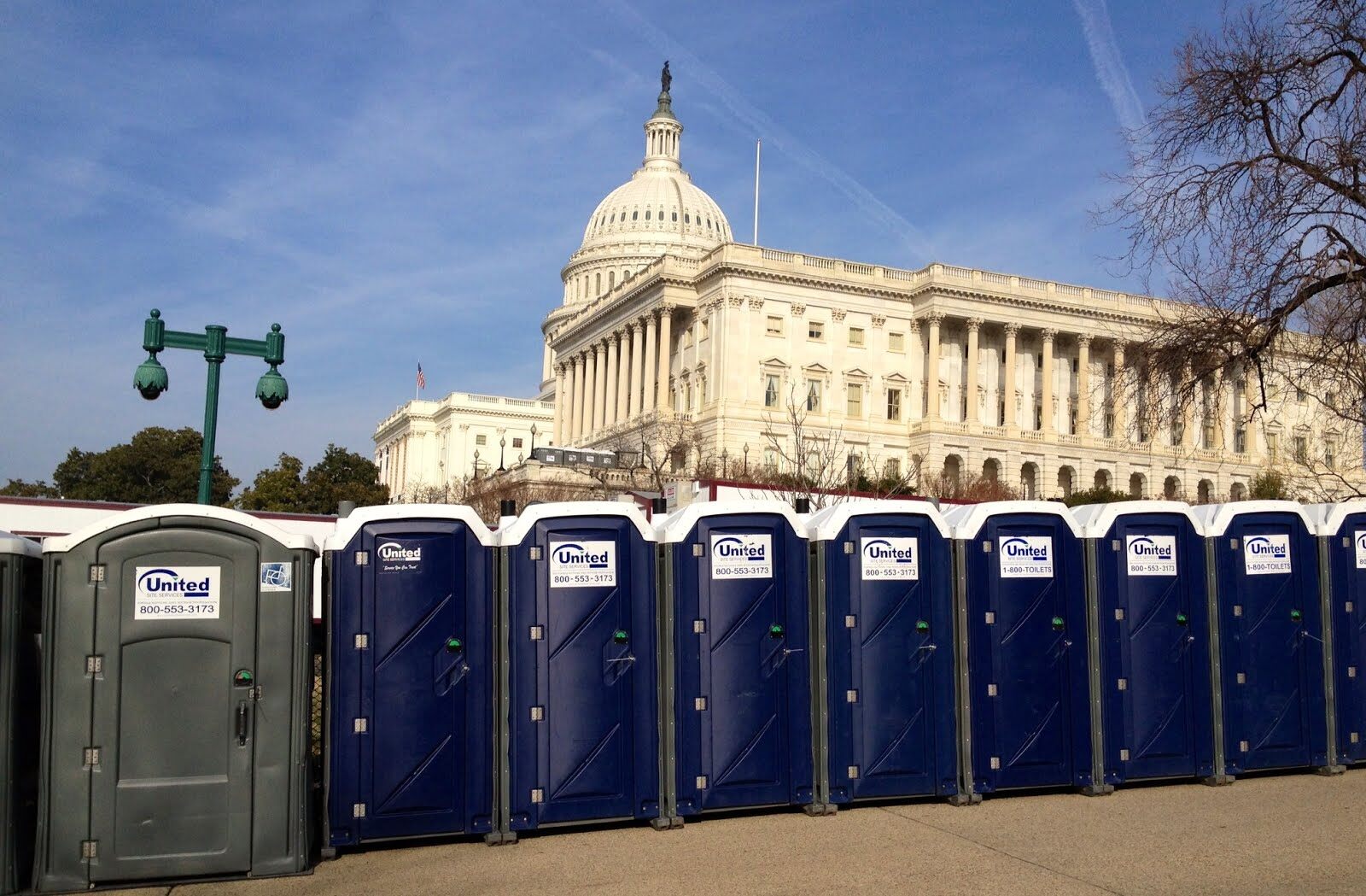 Inauguration Porta-Potties