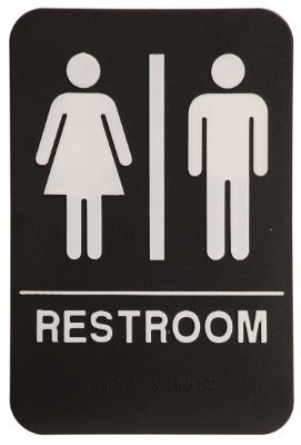 restroom sign
