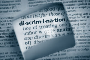 Definition "discrimination"
