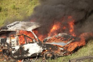 photo of vehicle fire