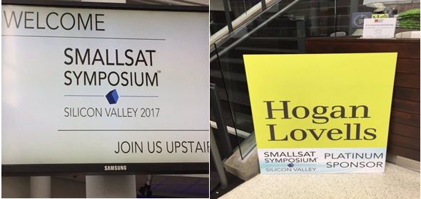 Welcome signs greet participants at the 2017 Satellite Symposium.