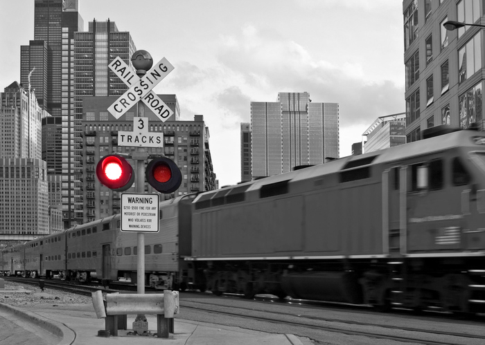 Chicago Metra Train