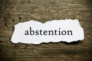abstention